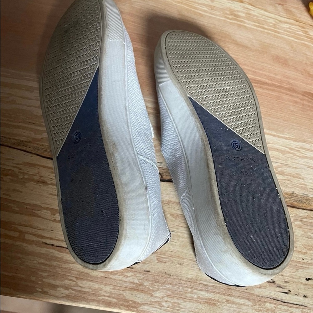 White Rothy’s Sneakers - Picture 2 of 4